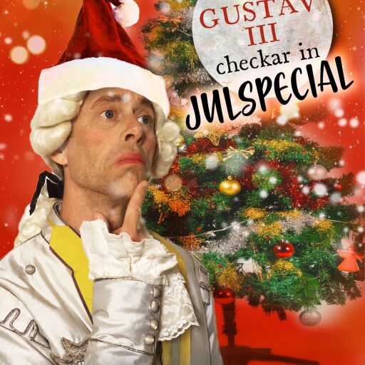 Portada del libro «Gustav III checkar in – julspecial», de Christian Holmqvist