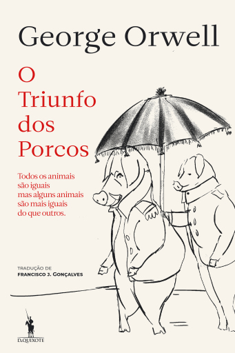 Portada del libro «O Triunfo dos Porcos», de George Orwell