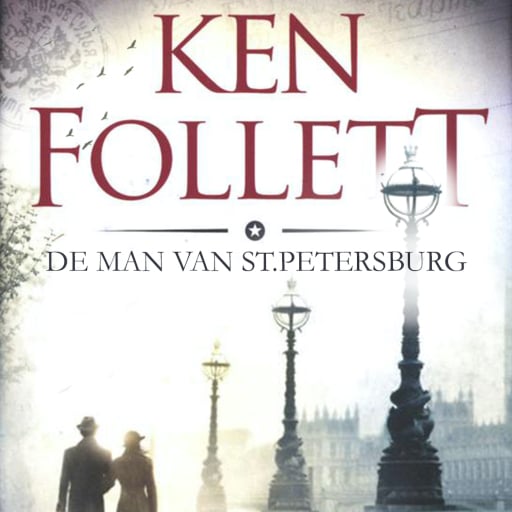 Portada del audiolibro «De man van St-Petersburg», de Ken Follett