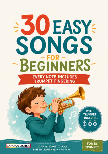 Portada del libro «Easy trumpet songbook», de Joan Capafons Manils