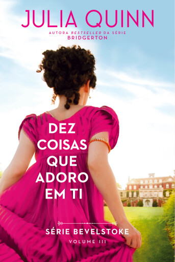 Portada del libro «Dez Coisas que Adoro em Ti», de Julia Quinn
