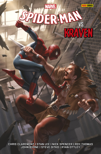 Portada del libro «SPIDER-MAN VS. KRAVEN», de Roy Thomas