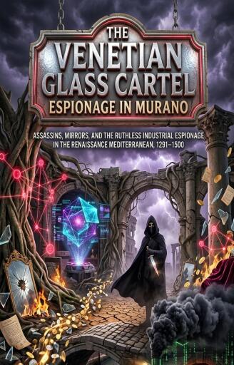 Portada del libro «The Venetian Glass Cartel: Espionage in Murano», de Christopher Poole