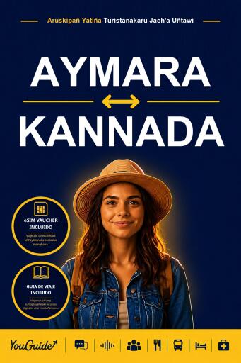 Portada del libro «The Language Guide for Travelers - Aymara to Kannada», de YouGuide
