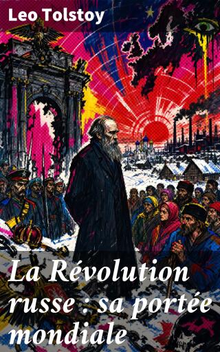 Portada del libro «La Révolution russe : sa portée mondiale», de Leo Tolstoy