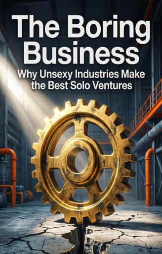 Portada del libro «The Boring Business», de Carla Estevez