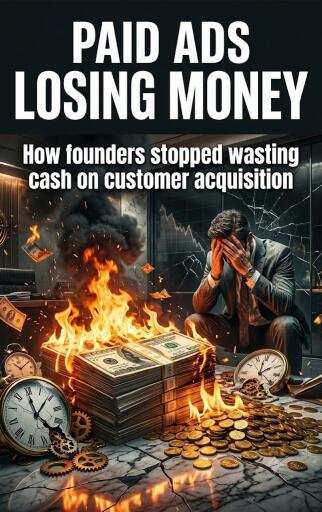 Portada del libro «Paid ads losing money», de Gideon Hart