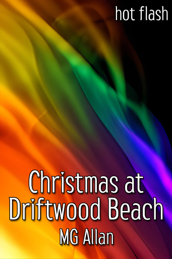Portada del libro «Christmas at Driftwood Beach», de MG Allan