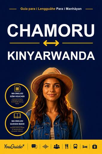 Portada del libro «The Language Guide for Travelers - Chamorro to Kinyarwanda», de YouGuide