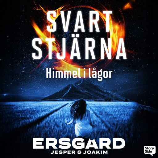 Portada del audiolibro «Svart stjärna 2 - Himmel i lågor», de Joakim Ersgård, Jesper Ersgård