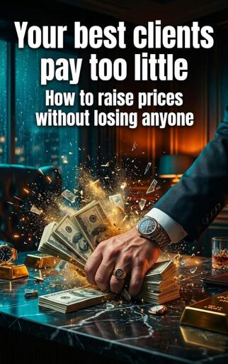 Portada del libro «Your best clients pay too little», de Wesley Prescott