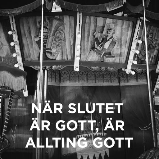 Portada del libro «När slutet är gott, är allting gott», de William Shakespeare