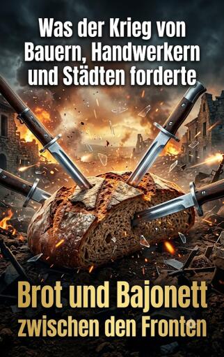 Portada del libro «Brot und Bajonett zwischen den Fronten», de Jonas Ehrenfeld
