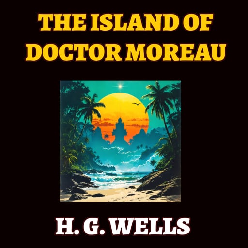 Portada del audiolibro «The Island of Doctor Moreau», de H. G. Wells