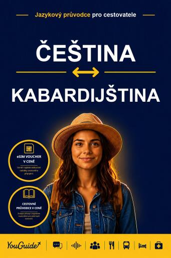 Portada del libro «The Language Guide for Travelers - Czech to Kabardian», de YouGuide