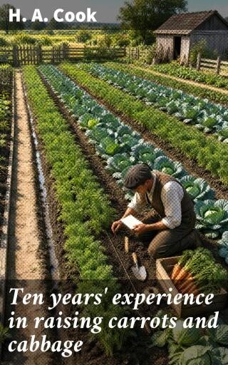 Ten years' experience in raising carrots and cabbage