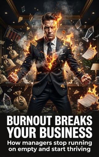 Portada del libro «Burnout Breaks Your Business», de Jason Sterling