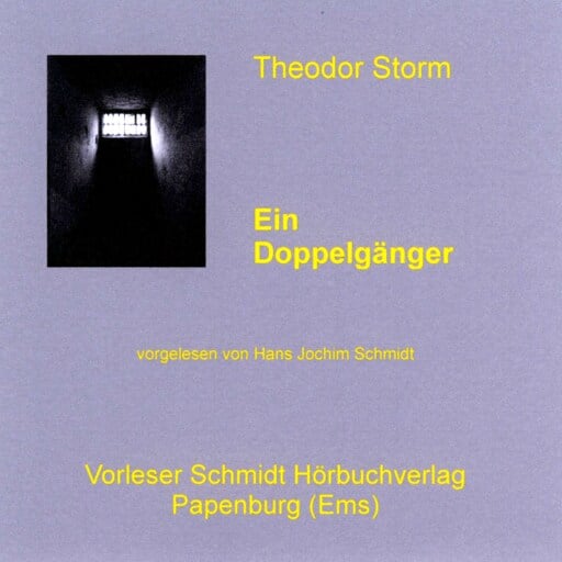 Portada del audiolibro «Ein Doppelgänger», de Theodor Storm