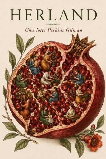 Portada del libro «Herland», de Charlotte Perkins Gilman