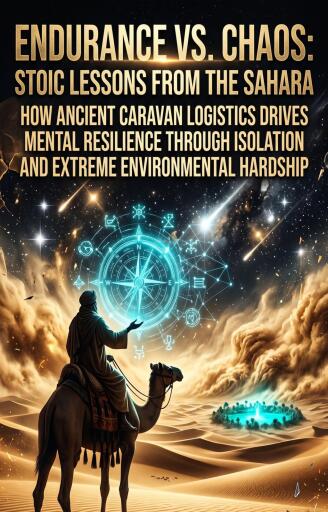 Portada del libro «Endurance vs. Chaos: Stoic Lessons from the Sahara», de Alistair Reed