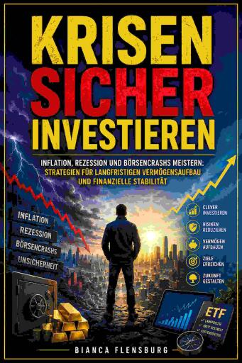 Portada del libro «Krisensicher investieren», de Bianca Flensburg