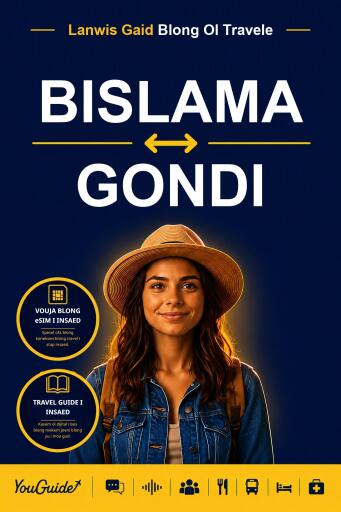 Portada del libro «The Language Guide for Travelers - Bislama to Gondi», de YouGuide