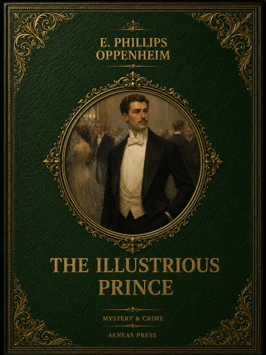 Portada del libro «The Illustrious Prince», de E. Phillips Oppenheim