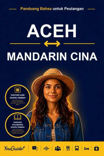 Portada del libro «The Language Guide for Travelers - Acehnese to Mandarin Chinese», de YouGuide