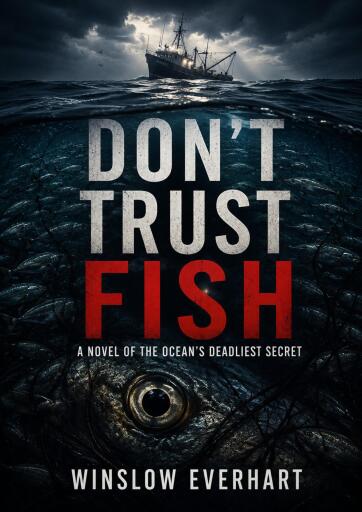 Portada del libro «Don't Trust Fish», de Winslow Everhart