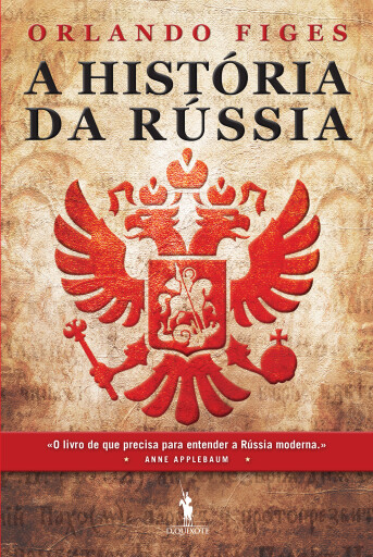 Portada del libro «A História da Rússia», de Orlando Figes