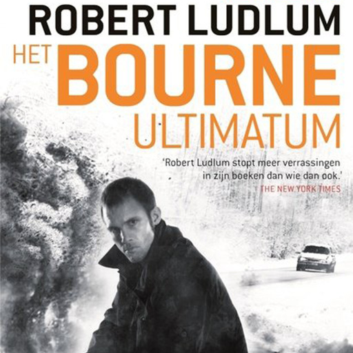 Portada del audiolibro «Het Bourne ultimatum», de Robert Ludlum