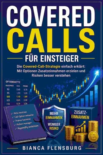 Portada del libro «Covered Calls für Einsteiger», de Bianca Flensburg