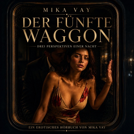 Portada del audiolibro «Der fünfte Waggon», de Mika Vay