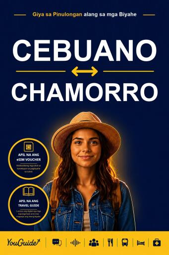 Portada del libro «The Language Guide for Travelers - Cebuano to Chamorro», de YouGuide