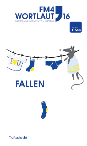 Portada del libro «FM4 Wortlaut 16. FALLEN», de Klaus Burger-Schwab, Fabian Bürkin