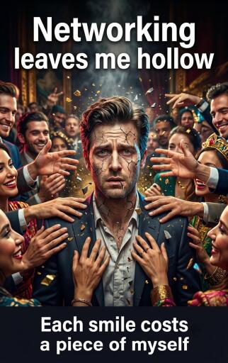 Portada del libro «Networking leaves me hollow»