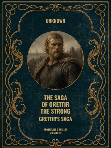 Portada del libro «The Saga of Grettir the Strong», de Unknown