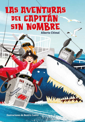 Portada del libro «Las aventuras del capitán sin nombres», de Alberto Chimal
