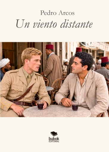 Portada del libro «Un viento distante», de Pedro Arcos