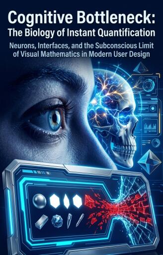 Portada del libro «Cognitive Bottleneck: The Biology of Instant Quantification», de Alexander Sanchez