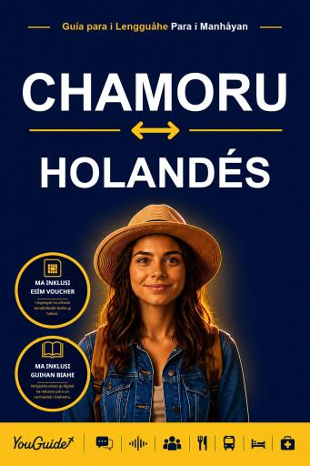 Portada del libro «The Language Guide for Travelers - Chamorro to Dutch», de YouGuide