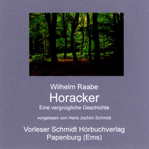 Portada del audiolibro «Horacker», de Wilhelm Raabe