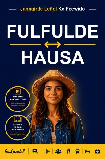 Portada del libro «The Language Guide for Travelers - Fulani to Hausa», de YouGuide