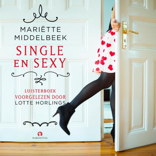 Portada del audiolibro «Single en Sexy», de Mariette Middelbeek