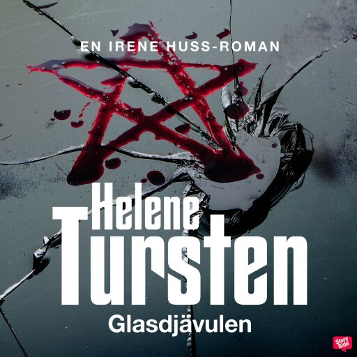 Portada del audiolibro «Glasdjävulen», de Helene Tursten