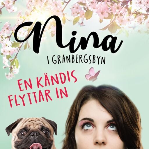 Portada del libro «En kändis flyttar in», de Anna Holmström Degerman