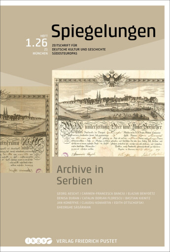 Portada del libro «Archive in Serbien»