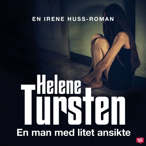 Portada del audiolibro «En man med litet ansikte», de Helene Tursten