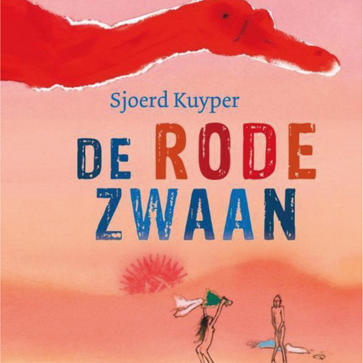 Portada del audiolibro «De rode zwaan», de Sjoerd Kuyper