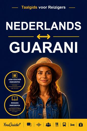 Portada del libro «The Language Guide for Travelers - Dutch to Guarani», de YouGuide